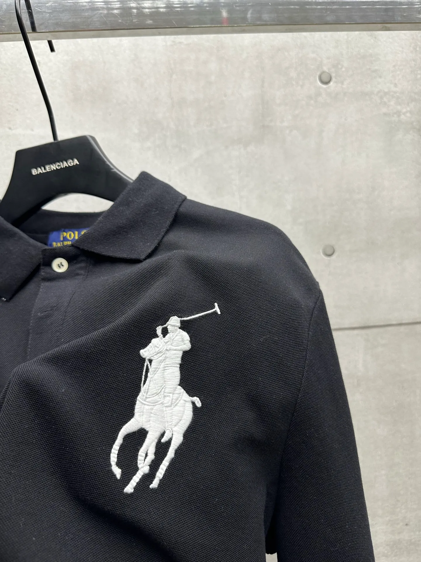 P160 #009 Ralph lauren Ralph Lauren series uses 280G high-end fabrics, Behringer 1000-needle embroidery restores ZP, complete three-label accessories, color: black, size: S M L XL